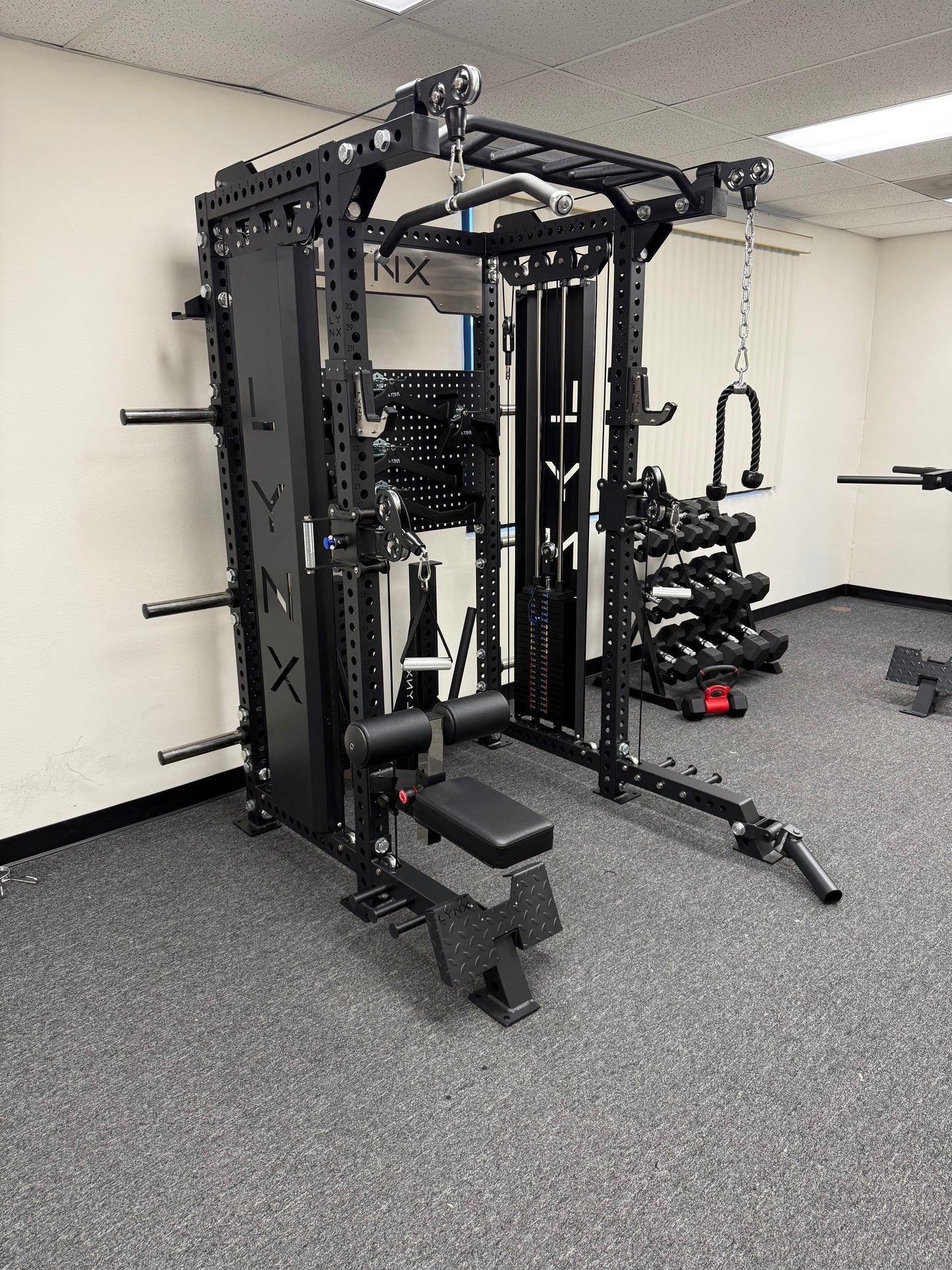 Ultimate PRO 2-1 Ultimate Half Rack Functional Trainer/Gym Equipment/ Home Gym/ Fitness/ FREE DELIVERY 🚚