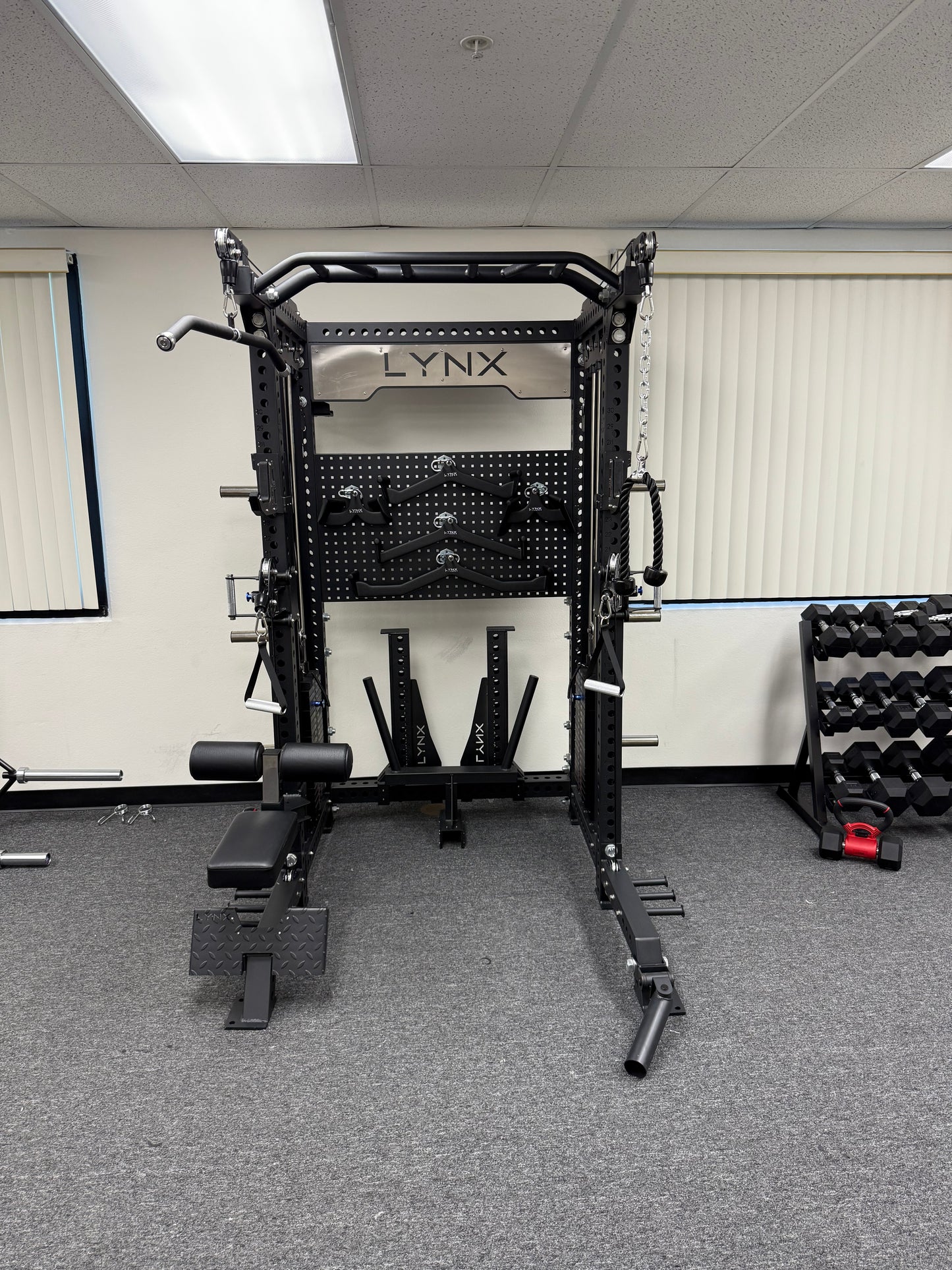 Ultimate PRO 2-1 Ultimate Half Rack Functional Trainer/Gym Equipment/ Home Gym/ Fitness/ FREE DELIVERY 🚚
