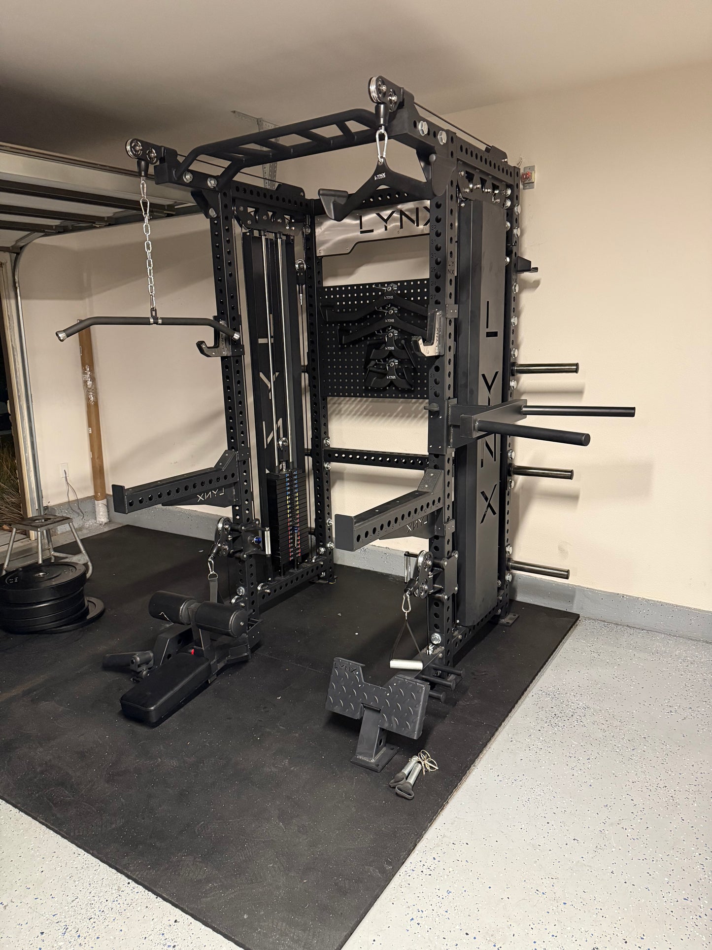 Ultimate PRO 2-1 Ultimate Half Rack Functional Trainer/Gym Equipment/ Home Gym/ Fitness/ FREE DELIVERY 🚚