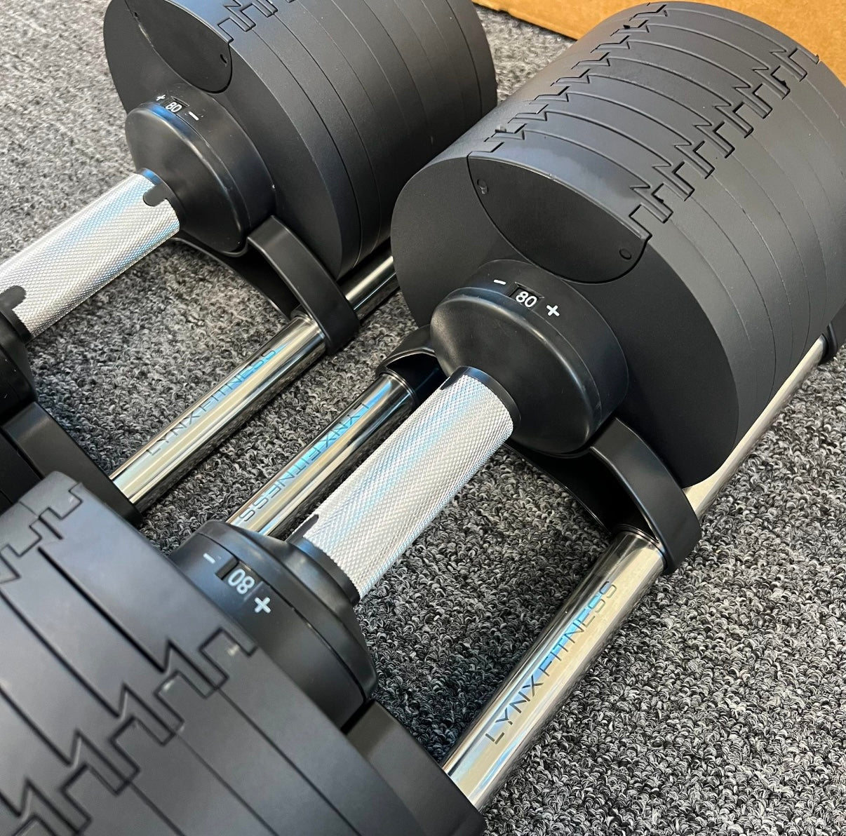 5-80lbs Adjustable Dumbbells