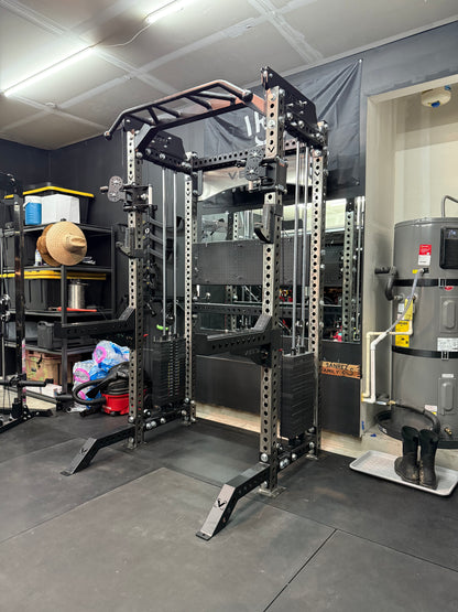 Pro Series 2-1 w/4 cable attachments | 400lb Weight Stack |
