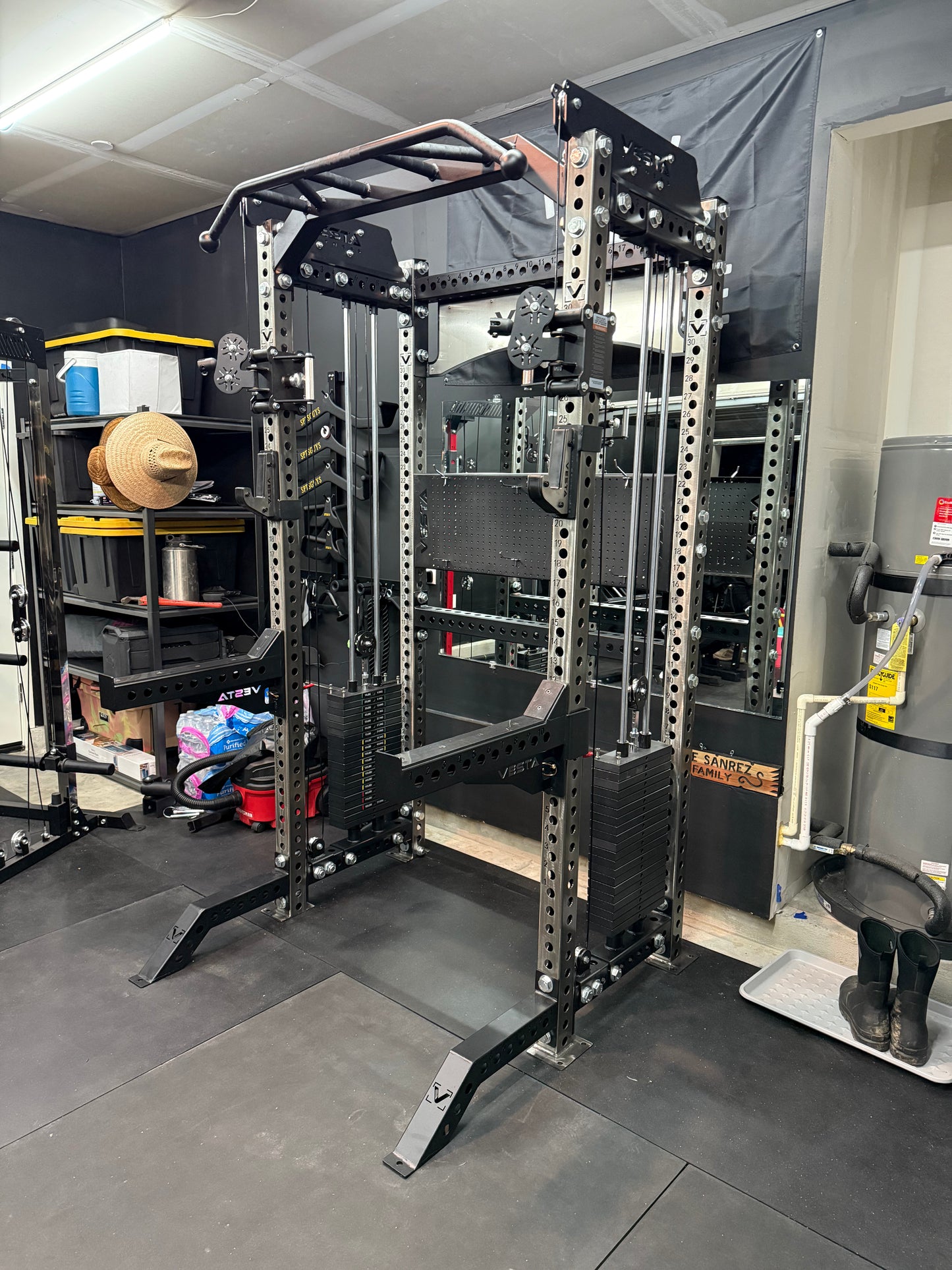 Pro Series 2-1 w/4 cable attachments | 400lb Weight Stack |