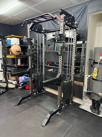 Pro Series 2-1 w/4 cable attachments | 400lb Weight Stack |
